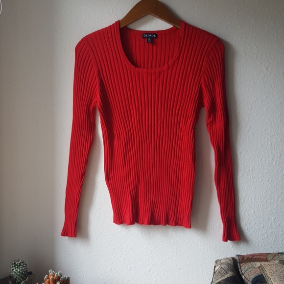 🌿George Ribbed Form Fit Long Sleeve - Picture 2 of 6